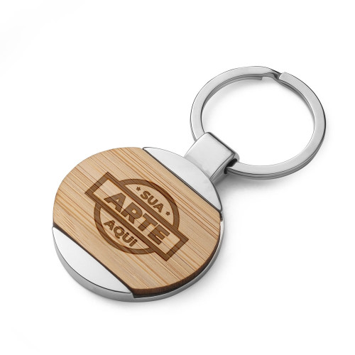 Chaveiro Metal Retangular 7,6 cm