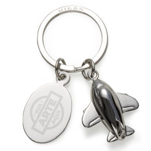 Chaveiro Metal Avião