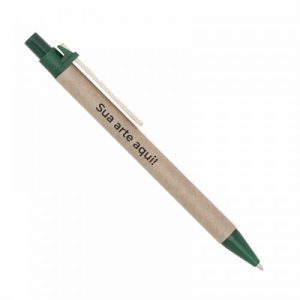 Caneta Ecológica de Papel Prensado