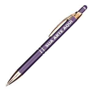 Caneta Metal Touch 14,3 x 1,4 cm