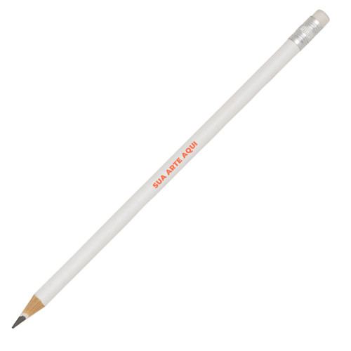 Lápis Ecológico com Borracha 18,9 cm