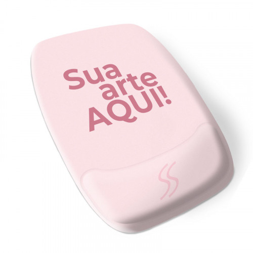 Mouse Pad Retangular com Apoio