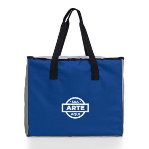 Sacola Poliéster 25 L com Bolso Térmico