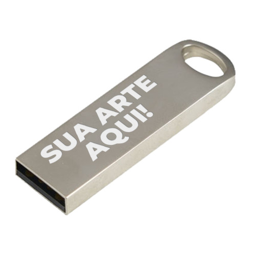 Pen Drive Slim Metal 4GB a 8GB