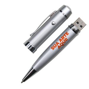 Caneta Pen Drive com Laser 4GB a 8GB