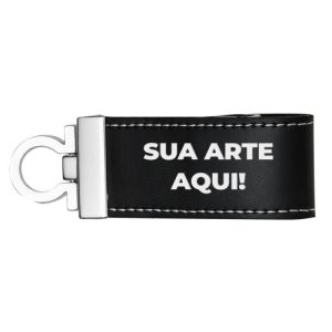 Pen Drive Couro 4GB a 16GB