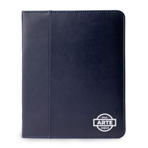 Pasta Caderno de Couro Sintético