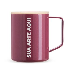 Caneca Inox Parede Dupla 270ml