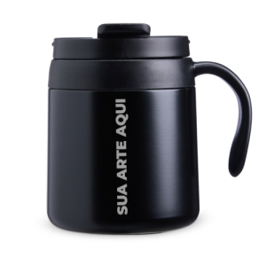 Caneca Térmica Inox 350ml Parede Dupla