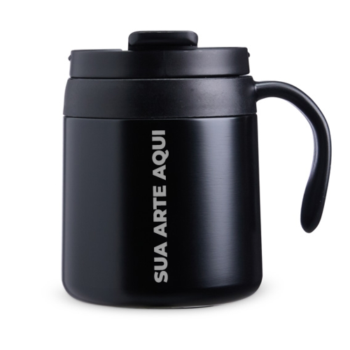 Caneca Térmica Inox 350ml Parede Dupla