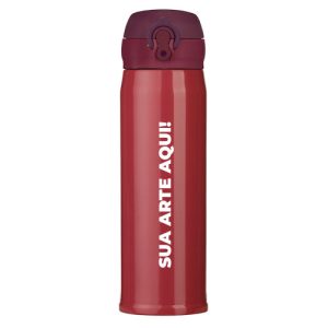 Garrafa Térmica Inox 400ml com Trava