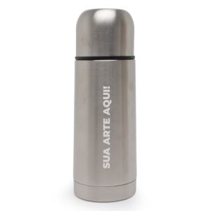 Garrafa Térmica Inox 350ml com Capa