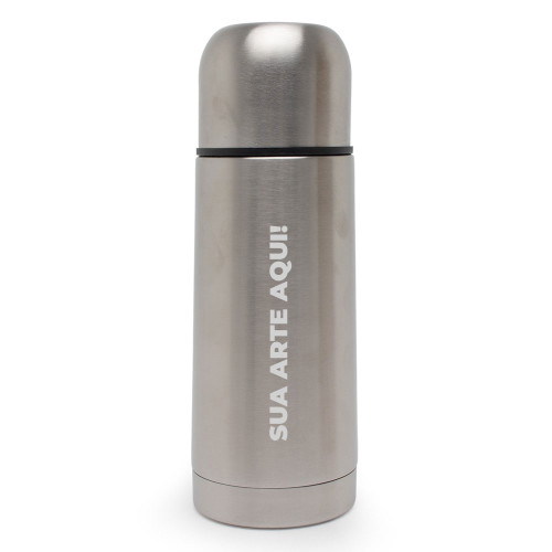 Garrafa Térmica Inox 350ml com Capa