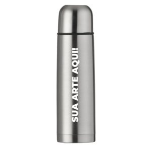Garrafa Térmica Inox 500ml com Capa