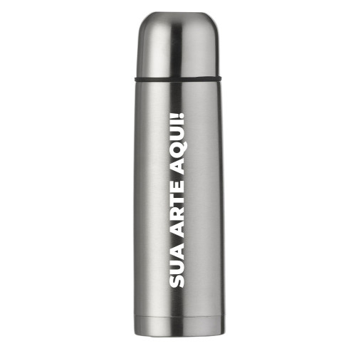 Garrafa Térmica Inox 500ml com Capa