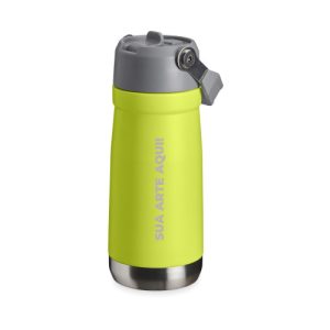 Garrafa Térmica Inox 500ml com Canudo