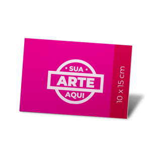 Placa de PVC Personalizada 10x15 cm