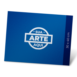 Placa de PVC Personalizada 30x40 cm