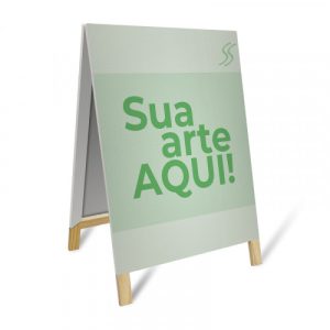 Cavalete de Madeira com Lona