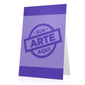 Display de Mesa com Pé Americano