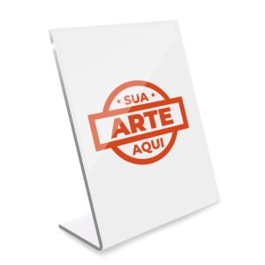 Display em L Personalizado PVC 2 mm
