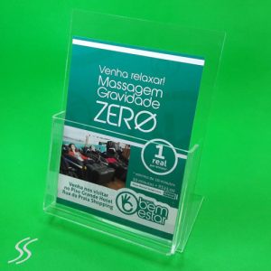 Display de Acrílico com Bolsa