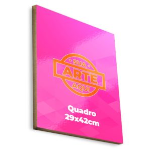 Quadro Decorativo Personalizado 29x42 cm