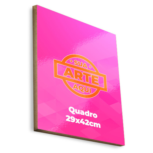 Quadro Decorativo Personalizado 29x42 cm
