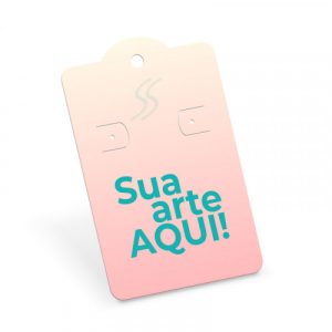 Tag Brinco Capelinha 5,4x8 cm