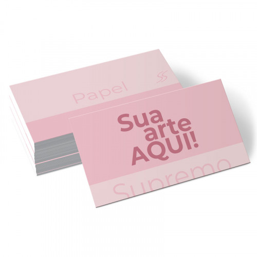 Cartão de Visita Papel Supremo