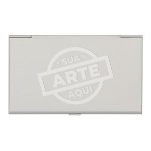 Porta Cartão em Alumínio