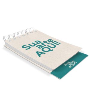 Bloco de Anotação Eco com Base e Capa