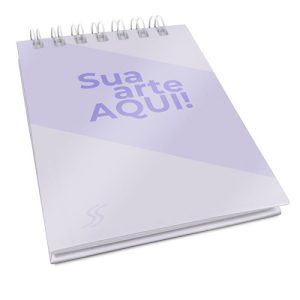 Bloco de Anotação Capa Dura Pautado