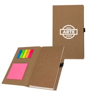 Bloco Kraft com Autoadesivos 08276
