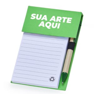 Bloco Kraft com Autoadesivos e Caneta 05049