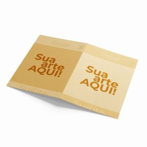 Carteira de Vacinação 15 x 21 cm Uma Dobra