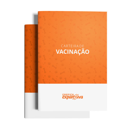 Caderneta de Vacinação Tipo Revistinha