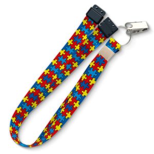 Cordão para Crachá Tema Autismo