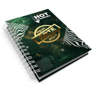 Caderno Capa Dura – Hot Stamping