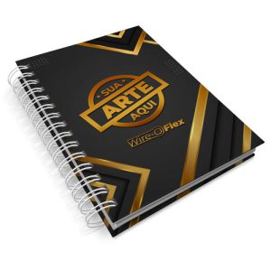 Caderno Wire-o Flex – Folhas Brancas