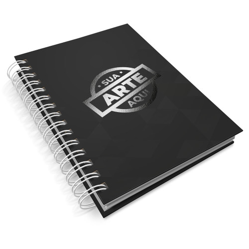Caderno Capa Dura – Verniz Localizado