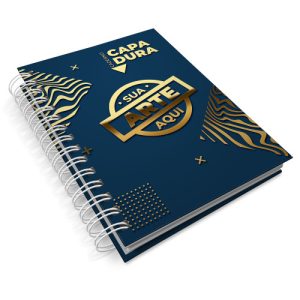 Caderno Capa Dura 20x27,5 cm