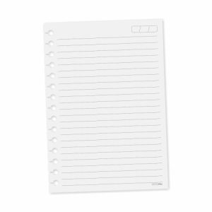 Refil Folhas Pautadas – Caderno Wire-o Flex