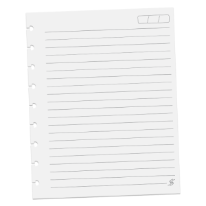 Refil Folhas Pautadas – Caderno de Disco Smart