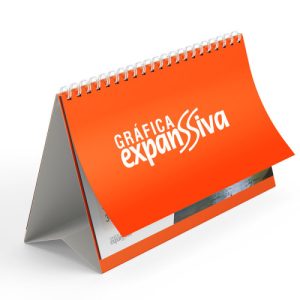 Calendário de Mesa Wire-o – Base Impressa SUP