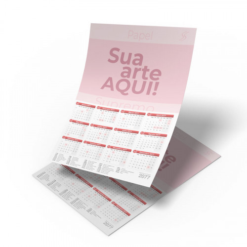 Calendário Simples – Vários Tamanhos