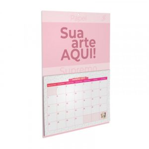 Folhinha com Bloco de Calendário 20x27 cm