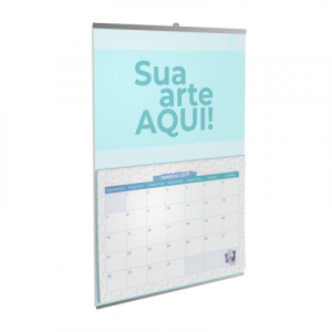 Folhinha com Bloco de Calendário 24,5x35 cm