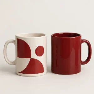 Ilustração de Caneca personalizada